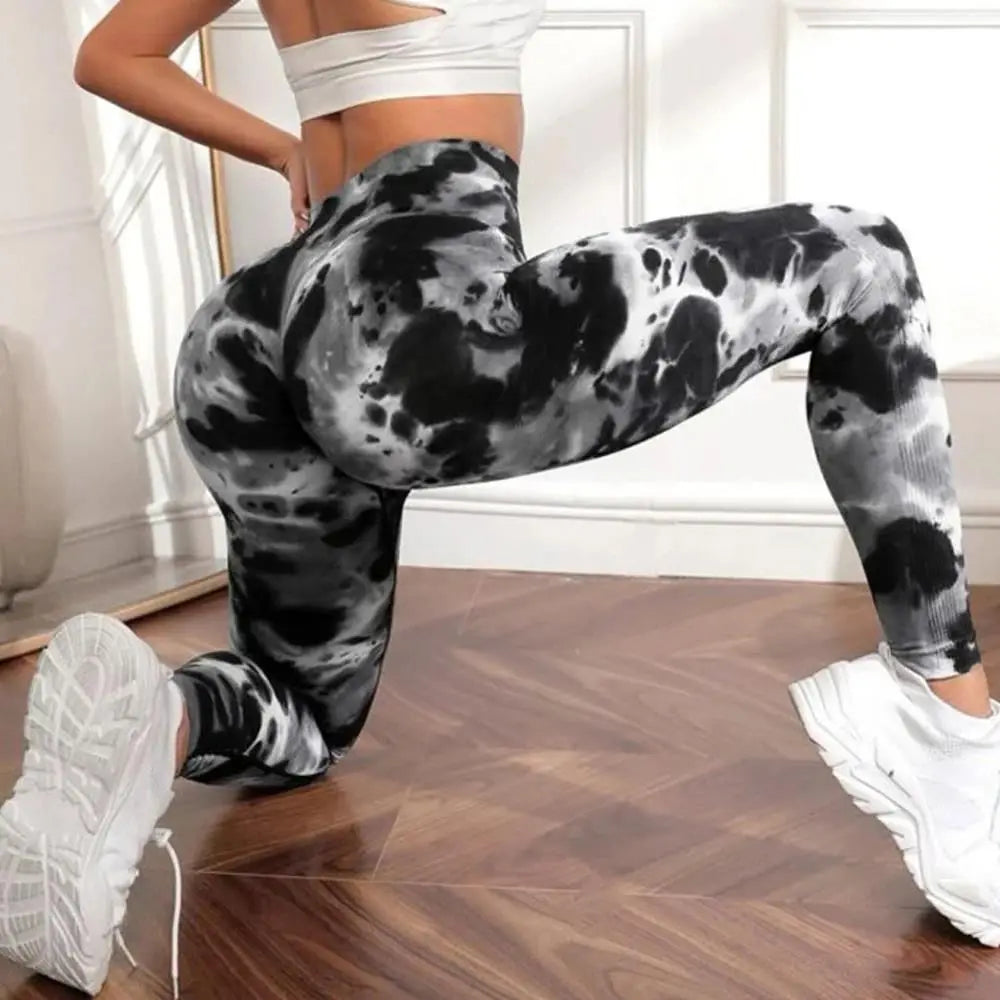 Flexéa 3D Tie-Dye Push-Up Leggings