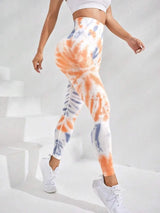 Flexéa 3D Tie-Dye Push-Up Leggings