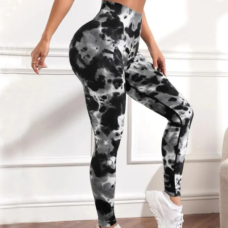 Flexéa 3D Tie-Dye Push-Up Leggings