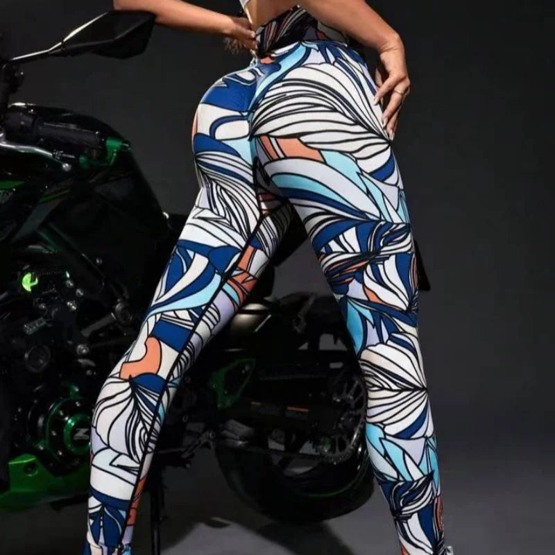 Flexéa 3D Tie-Dye Push-Up Leggings