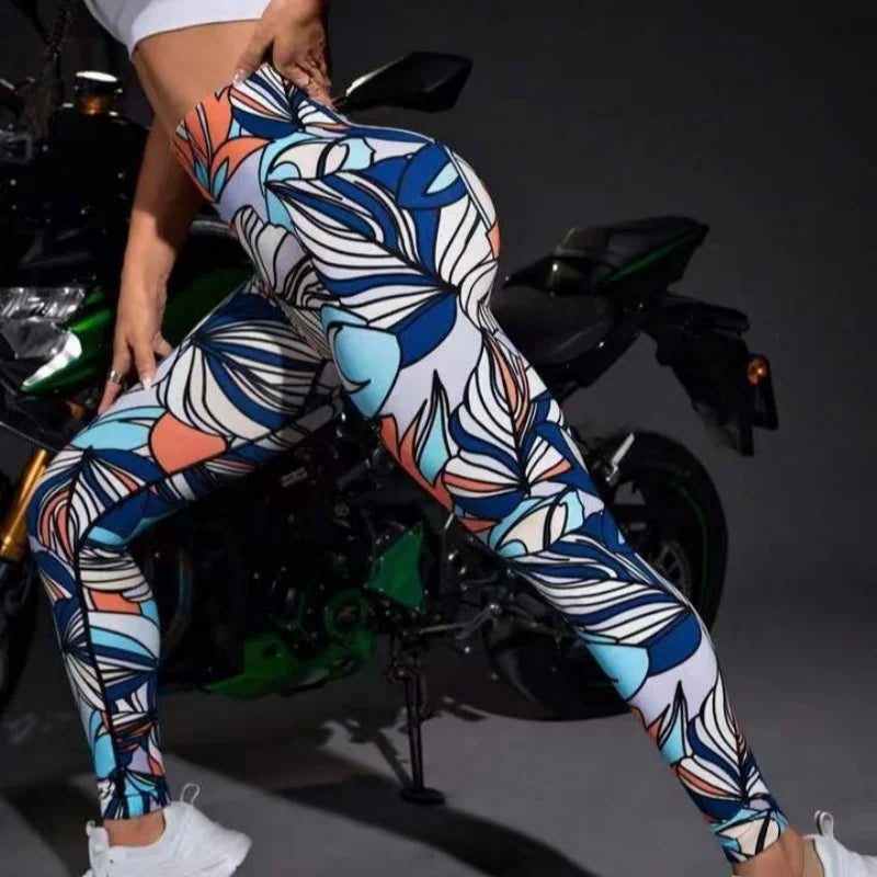 Flexéa 3D Tie-Dye Push-Up Leggings