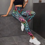 Flexéa 3D Tie-Dye Push-Up Leggings