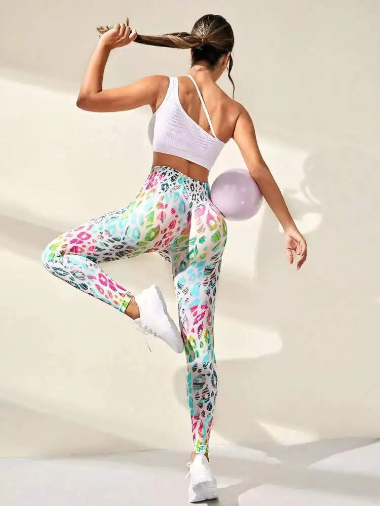 Flexéa 3D Tie-Dye Push-Up Leggings