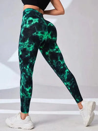 Flexéa 3D Tie-Dye Push-Up Leggings