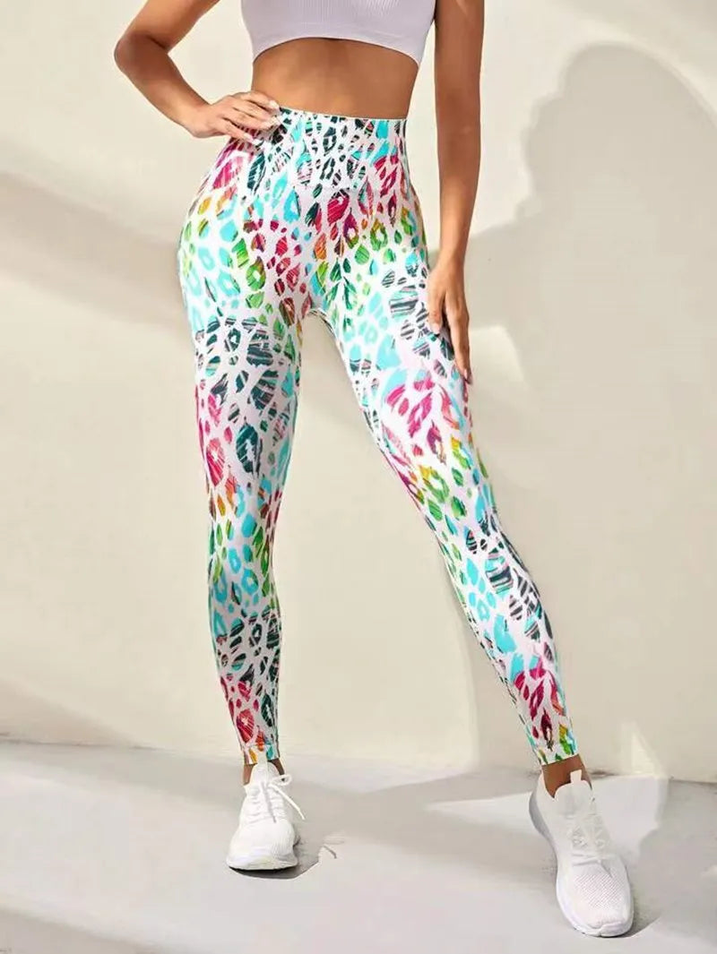 Flexéa 3D Tie-Dye Push-Up Leggings