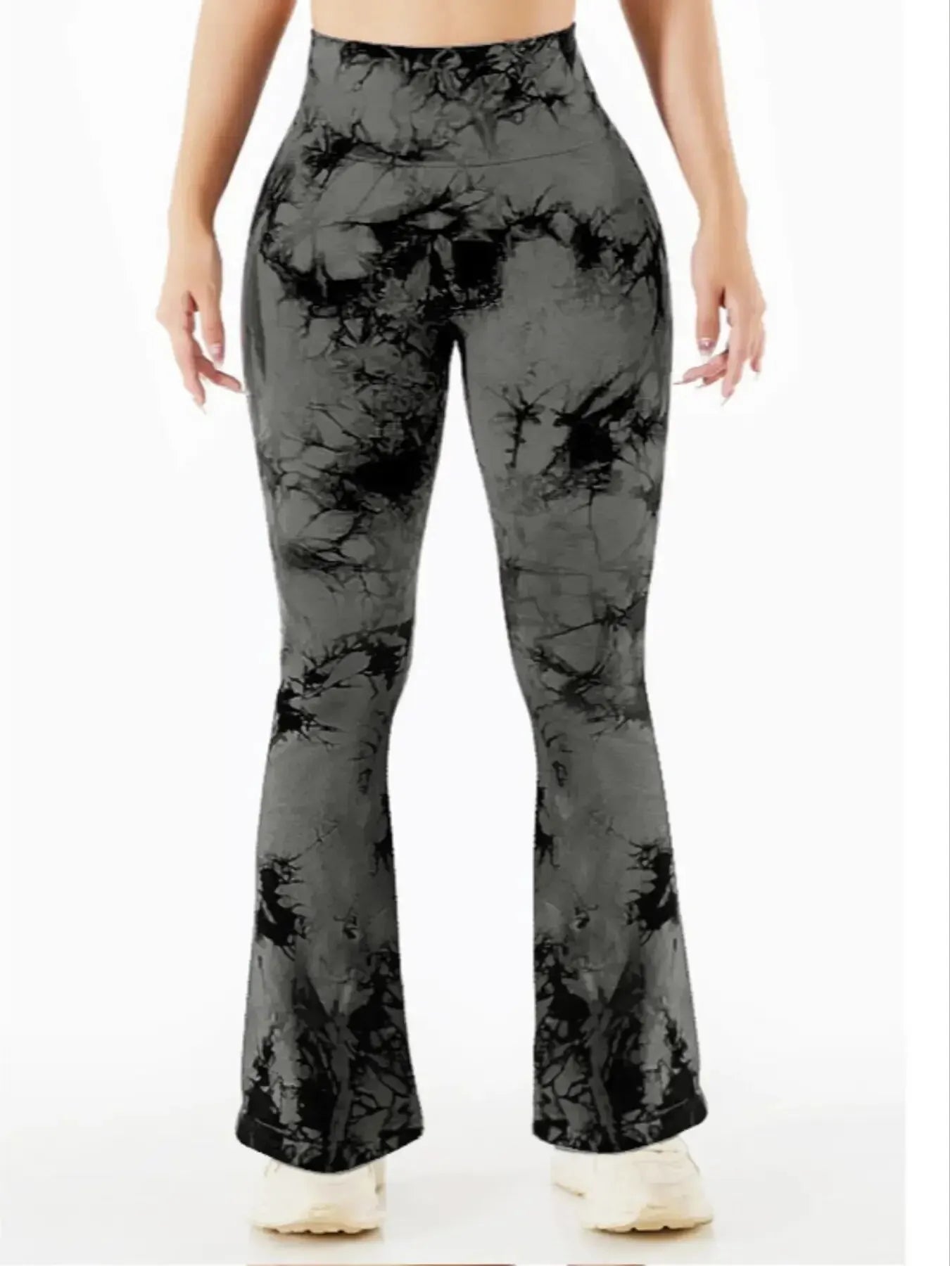 Flexéa High-Waist Tie-Dye Trumpet Pants